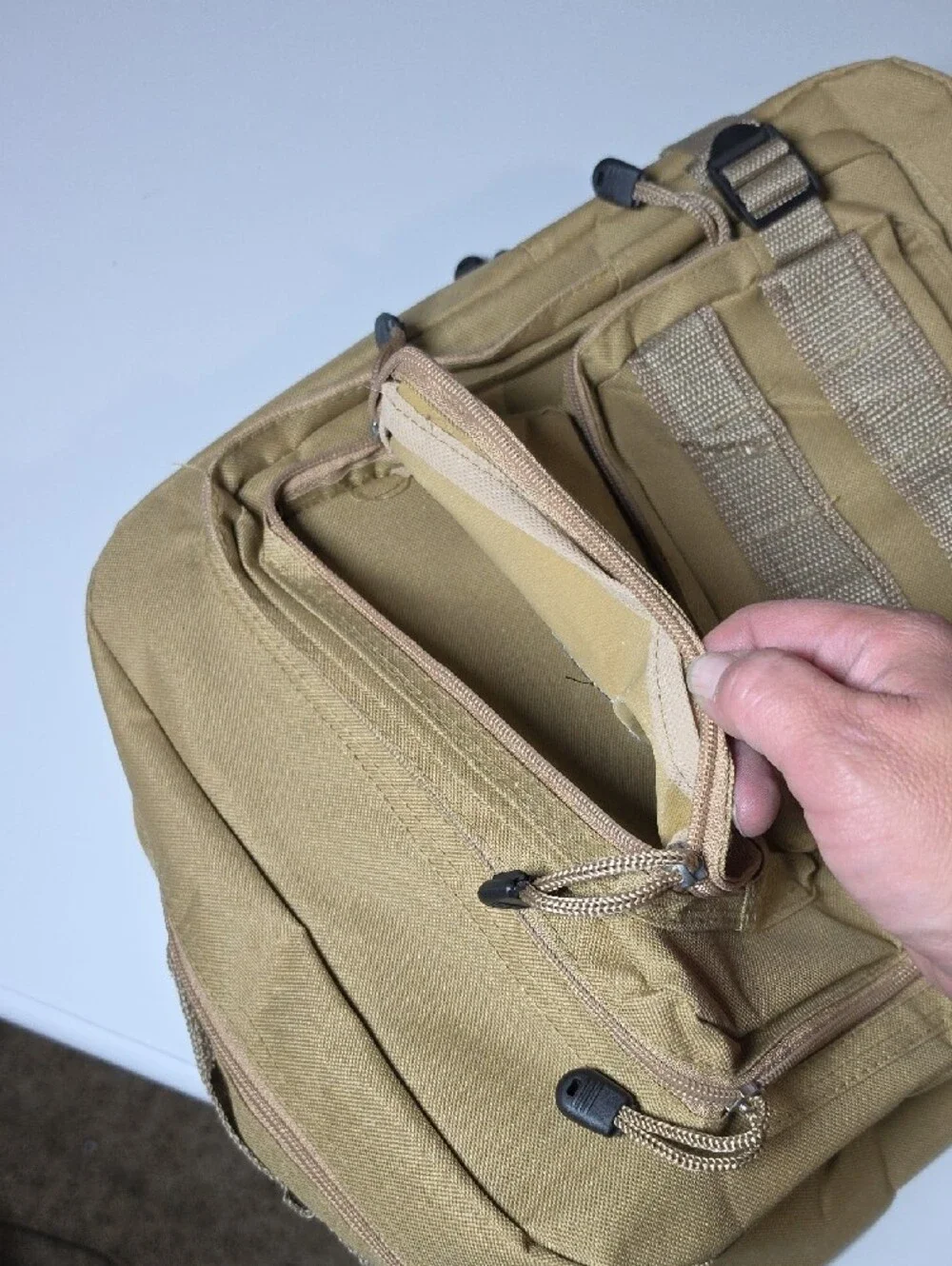 Tactical Tan Backpack